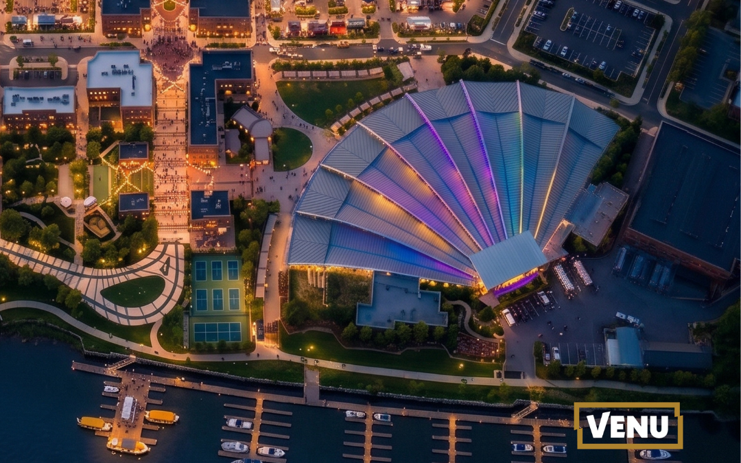 rendering of Venu amphitheater coming to the Bend in Chattanooga